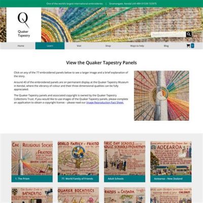  Quaker Tapestry: Een Weelderige Beeldenstorm van Gestikte Verhalen en Kleurrijke Symbolen!