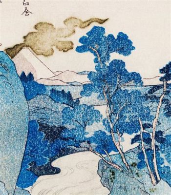 Gjoreshi no Fuji: Een Ukiyo-e Melange van Kleur en Mythische Elegantie!