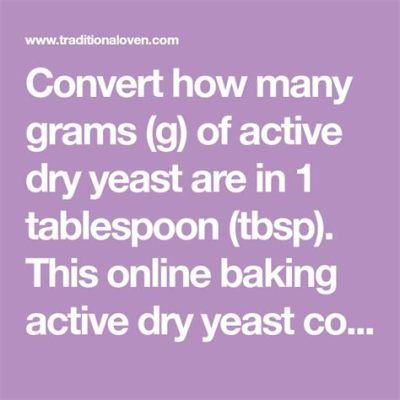 How Many Tablespoons in a Package of Yeast: A Culinary Conundrum and the Art of Baking Alchemy