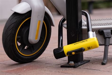 How to Lock Your Electric Scooter: A Symphony of Security and Whimsy